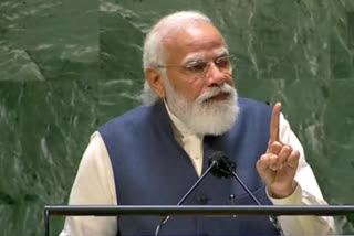 Terrorism is equally big threat for those using it as political tool: PM Modi at UNGA  തീവ്രവാദം  പ്രധാനമന്ത്രി നരേന്ദ്ര മോദി  യുഎൻ ജനറൽ അസംബ്ലി  UNGA  PM Modi  Terrorism