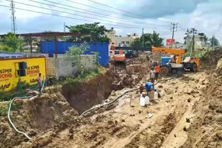 farmer lost land for lake filling project