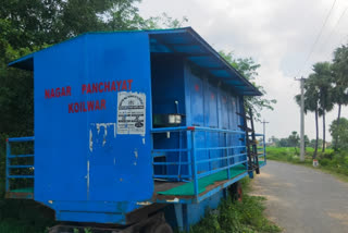 चलंत शौचालय का हाल बेहाल