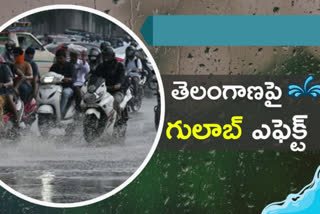 Cyclone Gulab Effect on Hyderabad