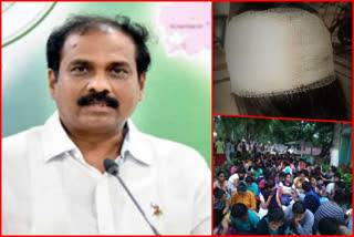 minister kannababu reacts over injury to student at bapatla agriculture college hostel