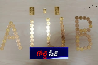 gold smuggling in hyderabad airport, gold seized in hyderabad
