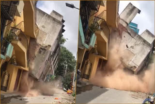 building collapsed in Bengaluru