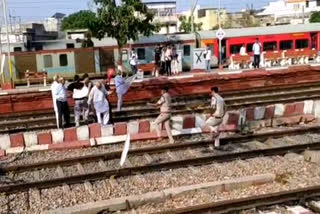 sonipat farmers railway track jaam