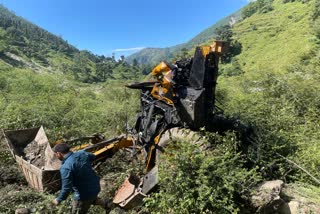 driver-died-after-jcb-fell-into-ditch-on-nandprayag-ghat-road