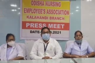 kalahandi nursing employee association