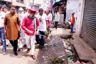 campaign against outbreak dengue in bhopal