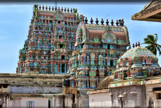 vishnu temple  chennai high court  high court  chennai news  chennai latest news  court news  case to conduct consecration  consecration  case to conduct consecration in vishnu temple  சென்னை செய்திகள்  சென்னை உயர்நீதிமன்றம்  சவுரிராஜா பெருமாள் கோயில்  பிரம்மோற்சவ விழாவை நடத்த கோரி மனு  தமிழ்நாடு அரசு  தமிழ்நாடு அரசு பதிலளிக்க உத்தரவு