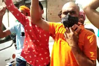 راجوری میں اے آر ٹی او کے خلاف احتجاج
