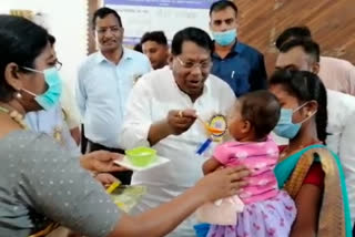 minister-rameshwar-oraon-statement-on-malnutrition-in-lohardaga