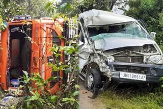 road accident in khunti
