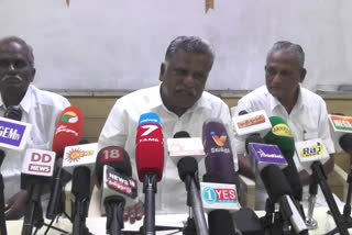 cpim mutharasan addressing press in dharmapuri