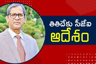 CJI justice NV Ramana on TTD