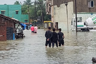 water logging problem in durgapur due to heavy rain