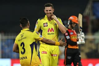 Today IPL Match  Chennai Super Kings  Sunrisers Hyderabad  खेल समाचार  शारजाह क्रिकेट स्डेडियम  चेन्नई सुपर किंग्स  सनराइजर्स हैदराबाद  Captain MS Dhoni  Sharjah Cricket Stadium  कप्तान एमएस धोनी