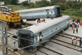 How to Protect Critical in a Train Accident; mock drill in Yeshwanthpur railway station