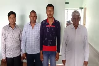 4 smugglers arrested with 12 kg illegal opium in Bhilwara