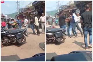 दो मोबाइल शॉप, दुकानदार भिड़े, two Mobile Shop, shopkeeper clashed