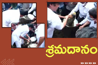 pawan kalyan shramadan at balajipeta in rajamahendravaram