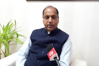 exclusive conversation of etv bharat with Chief Minister Jairam Thakur