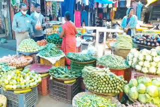 Why did the prices of barbatti and luffa rise?