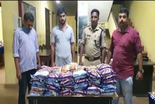 man arrested with 3,000 packets of hans in mukkam  man arrested with hans in mukkam  man arrested with hans  hans  മുക്കത്ത് 3000 പാക്കറ്റ് ഹാൻസുമായി ഒരാൾ പിടിയിൽ  മുക്കത്ത് ഹാൻസുമായി ഒരാൾ പിടിയിൽ  ഹാൻസുമായി ഒരാൾ പിടിയിൽ  മുക്കം  മുക്കം ഹാൻസ്  mukkam  mukkam hans  ഇസ്ഹാഖ്  പുകയില ഉൽപന്നം പിടികൂടി  പുകയില ഉൽപന്നം