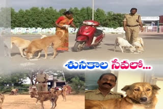 animal-loving-police-family-feeding-street-dogs-in-anantapur-district