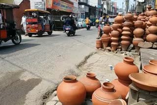 increase in demand of clay pot in moradabad