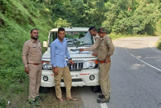 Forest Department action on illegal mining in Sirmaur