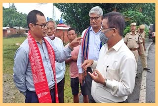 dr-numal-momin-visited-to-the-area-which-is-illegally-occupied-by-non-tribals-in-chirang