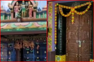 theft at two temples in nellore