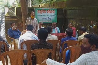 bargarh farmer protest in november 11 for fulfil of different demand