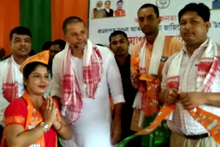 BJP Joining meeting at Kamalpur