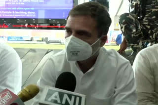 Rahul Gandhi stopped at Lucknow airport