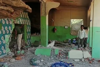 The shrine was demolished by militants in Neemuch, Madhya Pradesh