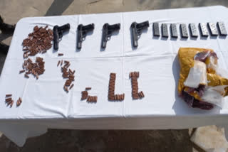 BSF Jammu foiled a weapon smuggling attempt from across the International Border
