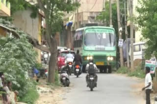 people facing difficulties due to road problem which connects Anekal-Tamil Nadu