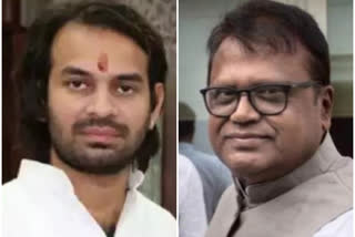 Tej Pratap Yadav Met Congress Leader Ashok Ram