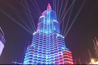 Kolkatas Sreebhumi Sporting Club goes viral for its Burj Khalifa-themed Durga Puja pandal