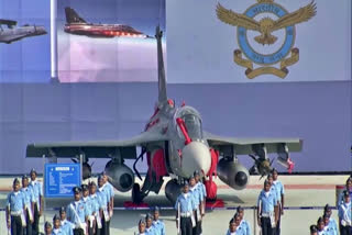 Air Force Day Parade commences at Air Force Station Hindan