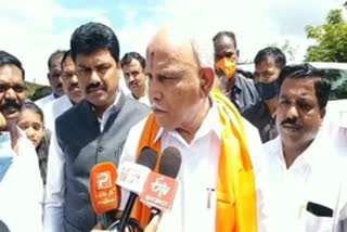 Umesh will attend for enquiry of it officers call him - Former CM BS Yediyurappa