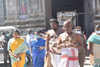 ஸ்ரீரங்கம் கோயிலில் துர்கா ஸ்டாலின்