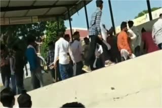 fatehabad college weapon viral video