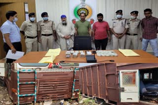 Three inter-state miscreants arrested for stealing truck from Kohka