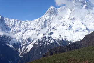 Glacier lakes being formed in the Himalayas increase the danger