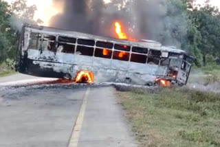 bus fire