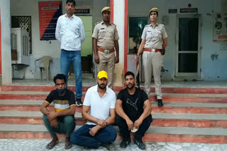 Churu police arrested three accused of deadly attack