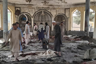 Suicide bomber kills 36 in a mosque in Kabul