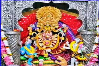 Banadurga besha of maa cuttack chandi