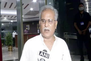 CM Bhupesh Baghel leaves for Delhi